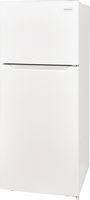 Frigidaire - 17.6 Cu. Ft. Top Freezer Refrigerator - White - Left View