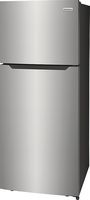 Frigidaire - 17.6 Cu. Ft. Top Freezer Refrigerator - Stainless Steel - Left View