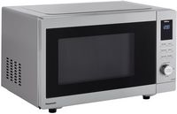 Panasonic - NN-SV79MS 1.4 Cu. Ft. Countertop Microwave Oven with Inverter Technology and Alexa co... - Left View