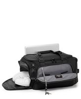 TUMI - Alpha Bravo Mason Duffel Bag - Black - Left View