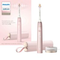 Philips Sonicare - 9900 Prestige Rechargeable Electric Toothbrush with SenseIQ - Pink - Left View