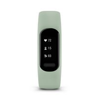 Garmin - vívosmart 5 Smart Fitness Tracker + Heart Rate Small/Medium - Cool Mint - (2023) - Left View