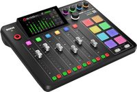 RØDE - RØDECASTER PRO II Integrated Audio Production Studio - Black - Left View