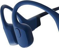 Shokz - OpenRun Bone Conduction Open-Ear Endurance Headphones - Blue - Left View