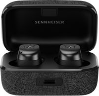 Sennheiser - Momentum 3 True Wireless Noise Cancelling In-Ear Headphones - Graphite - Left View