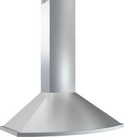 Zephyr - 30 inches - Convertible - Wall Range Hood - Stainless Steel - Left View