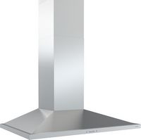 Zephyr - 30 inches - Convertible - Wall Range Hood - Stainless Steel - Left View