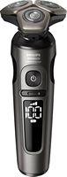 Philips Norelco - 9000 Prestige Shaver with Qi Charging Pad and Premium Case - Black - Left View