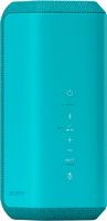 Sony - XE300 Portable Waterproof and Dustproof Bluetooth Speaker - Blue - Left View