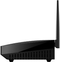 Linksys - AX3000 Mesh Wi-Fi 6 Router - Black - Left View