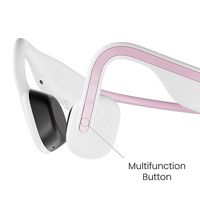 Shokz - OpenMove Bone Conduction Open Ear Lifestyle/Sport Headphones - Pink - Left View