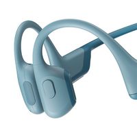 Shokz - OpenRun Pro Premium Bone Conduction Open-Ear Sport Headphones - Blue - Left View