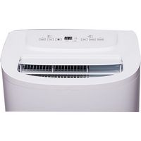 AireMax - 600 Sq. Ft 10,000 BTU Portable Air Conditioner with 11,500 BTU Heater - White - Left View