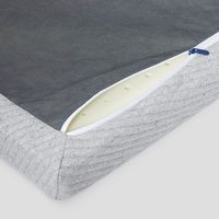 Casper - Sleep Comfy Topper, California King - Gray - Left View