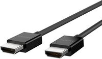 Belkin - Ultra HD HDMI 2.1 Cable 6.6FT/2M - 4K Ultra High Speed HDMI Cable for Nintendo Switch 2,... - Left View