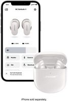 Bose - QuietComfort Earbuds II True Wireless Noise Cancelling In-Ear Headphones - Soapstone - Left View