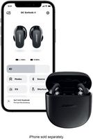 Bose - QuietComfort Earbuds II True Wireless Noise Cancelling In-Ear Headphones - Triple Black - Left View