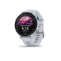 Garmin - Forerunner 255S Music GPS Smartwatch 41 mm Fiber-reinforced polymer - Whitestone - Left View