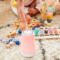 Hatch - Rest+ 2nd Gen All-in-one Sleep Assistant, Nightlight & Sound Machine with Back-up Battery... - Left View