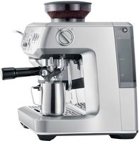 Breville - the Barista Express Impress Espresso Machine - Brushed Stainless Steel - Left View