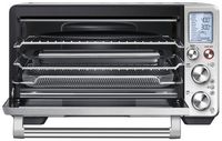 Breville - the Joule 1.0 Cubic Ft Oven Air Fryer Pro - Brushed Stainless Steel - Left View