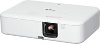 Epson - EpiqVision Flex CO-FH02 Full HD 1080p Smart Streaming Portable Projector, 3-Chip 3LCD, An... - Left View