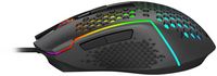 REDRAGON - M987-K Lightweight Wired Optical Gaming Mouse with RGB Backlighting - Wired - Black - Left View