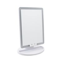 Glo-Tech - Lighted Edge LED Vanity Mirror - White - Left View