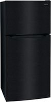 Frigidaire - 18.3 Cu. Ft. Top Freezer Refrigerator - Black - Left View