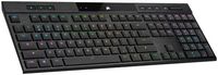 CORSAIR - K100 Air Wireless Full-Size Bluetooth RGB Mechanical Cherry MX Ultra Low Profile Tactil... - Left View