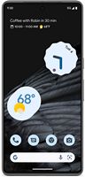 Google - Pixel 7 Pro 128GB (Unlocked) - Obsidian - Left View