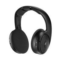 Sennheiser - TV Listener RS 120-W Wireless On-Ear Headphones - Black - Left View