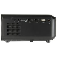 GPX - Projector with Bluetooth - Black - Left View