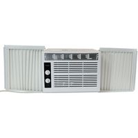Whirlpool - 150 Sq. Ft 5,000 BTU Window Air Conditioner - White - Left View
