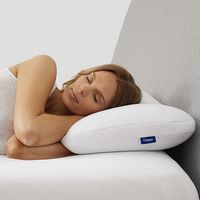 Casper - Hybrid Pillow - White - Left View