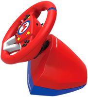 Hori - Mario Kart Racing Wheel Pro Mini for Nintendo Switch - Red - Left View