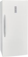 Frigidaire - 20.0 Cu. Ft. Upright Freezer - White - Left View