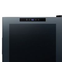 NewAir - 51-Bottle Wine Cooler with Mirrored Double-Layer Tempered Glass Door & Compressor Coolin... - Left View