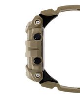 Casio - Men's G-Shock Analog-Digital Power Trainer with Bluetooth Mobile Link 49mm Watch - Tan - Left View