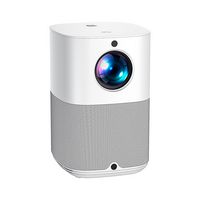 Vankyo - X3 Native 1080P Wireless Single LCD Projector - White - Left View