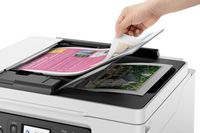 Canon - MAXIFY MegaTank GX4020 Wireless All-In-One Inkjet Printer with Fax - WHITE - Left View