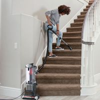 Shark - Rotator with PowerFins HairPro and Odor Neutralizer Technology Upright Vacuum - Charcoal - Left View