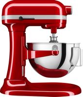 KitchenAid - 5.5 Quart Bowl-Lift Stand Mixer - Empire Red - Left View