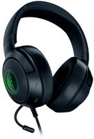 Razer - Kraken V3 X Wired Gaming Headset for PC, Mac, and Playstation 4 - Black - Left View
