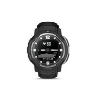 Garmin - Instinct Crossover 45mm Smartwatch Fiber-reinforced Polymer - Black - (2022) - Left View
