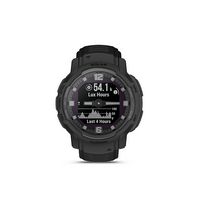 Garmin - Instinct Crossover Solar, Tactical Edition 45mm Smartwatch Fiber-reinforced Polymer - Black - Left View