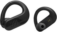 JBL - Endurance Peak 3 Dust and Waterproof True Wireless Active Earbuds - Black - Left View