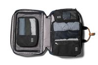 PKG - Union Recycled Packing Cubes 3 Pack - Black/Tan - Left View