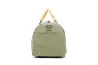 PKG - Bishop 42L Recycled Duffle Bag - Green/Light Tan - Left View