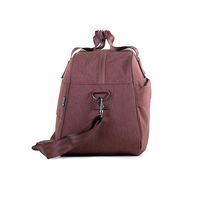 PKG - Westmount 26L Recycled Duffle Bag - Rum Raisin/Tan - Left View